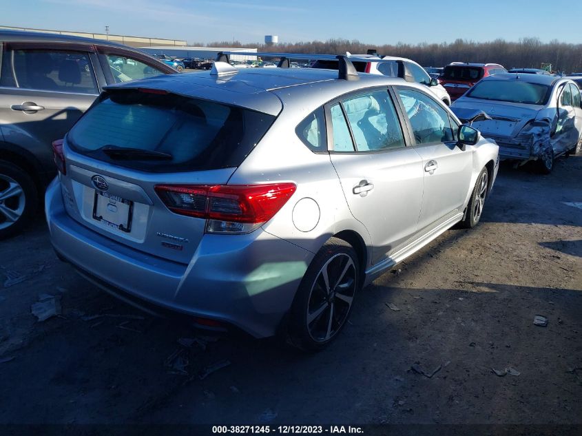 4S3GTAL64N3722783 | 2022 SUBARU IMPREZA