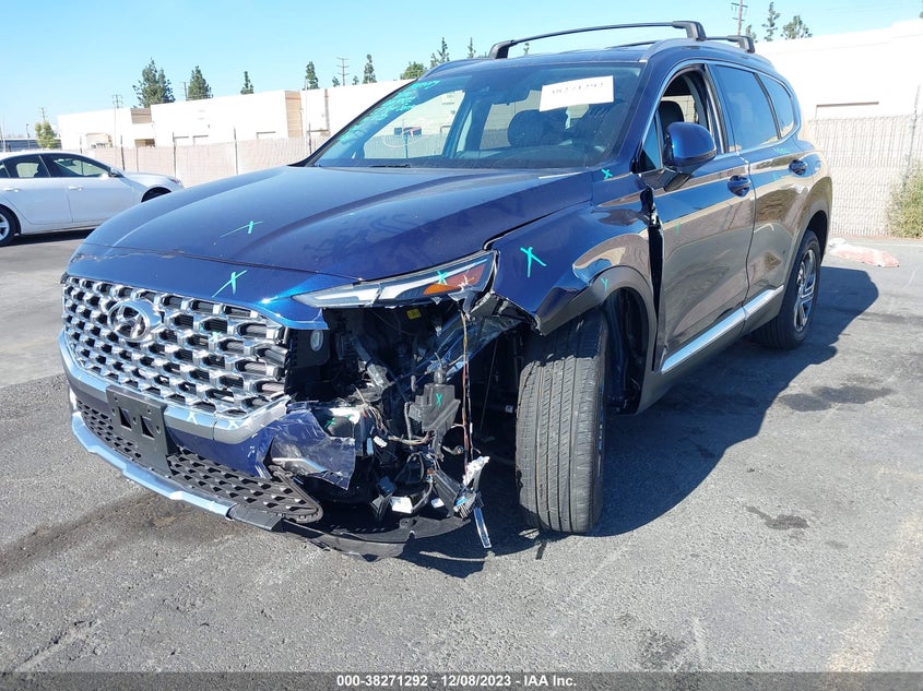 VIN 5NMS24AJ4NH451196 2022 HYUNDAI SANTA FE SEL