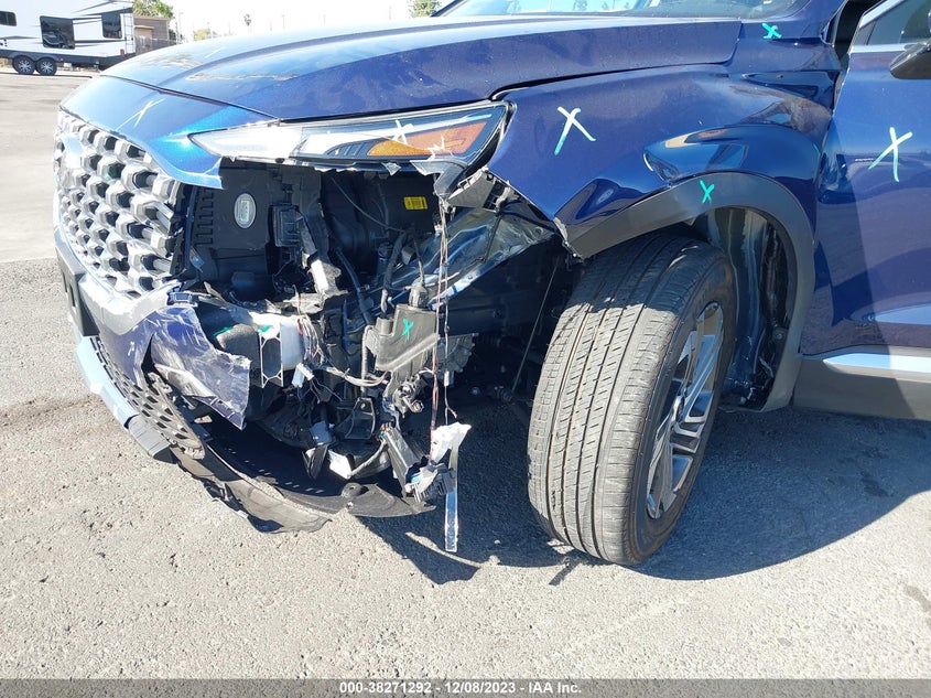 VIN 5NMS24AJ4NH451196 2022 HYUNDAI SANTA FE SEL