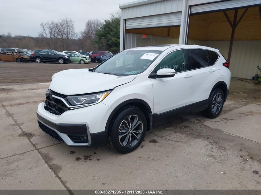 VIN 5J6RW2H52ML014594 2021 HONDA CR-V EX