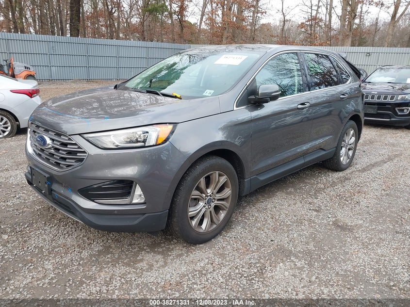 VIN 2FMPK4K90MBA03556 2021 FORD EDGE TITANIUM