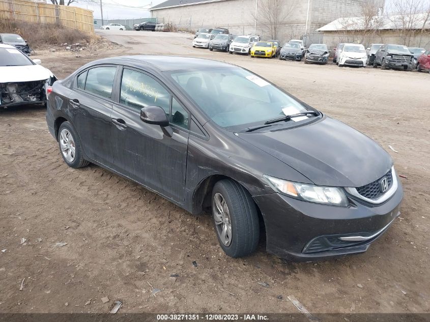 2013 HONDA CIVIC LX - 19XFB2F57DE010914