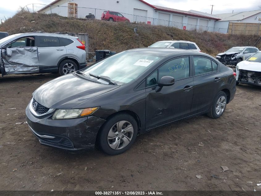 2013 HONDA CIVIC LX - 19XFB2F57DE010914