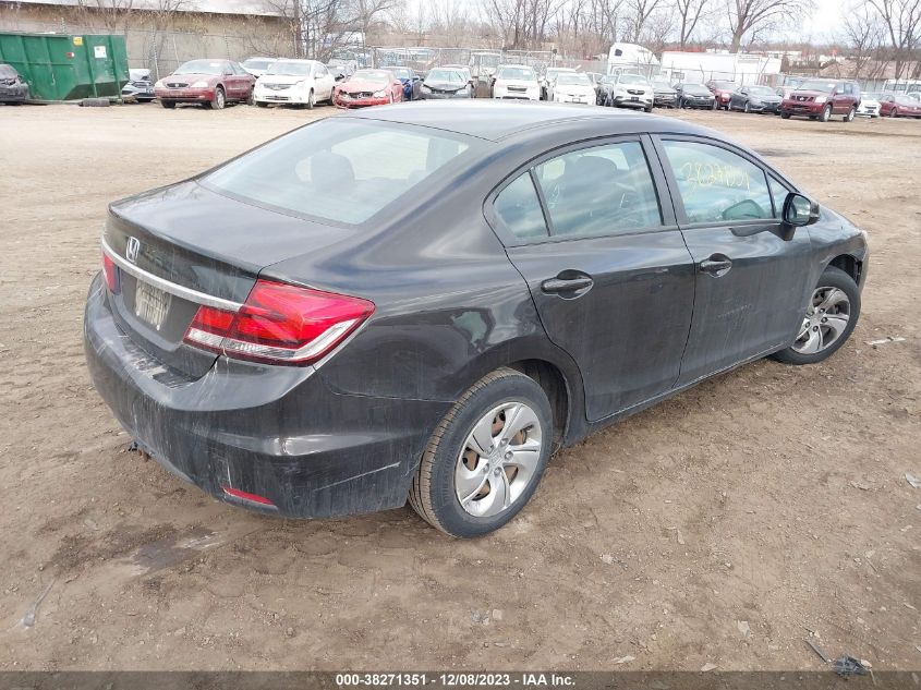 2013 HONDA CIVIC LX - 19XFB2F57DE010914
