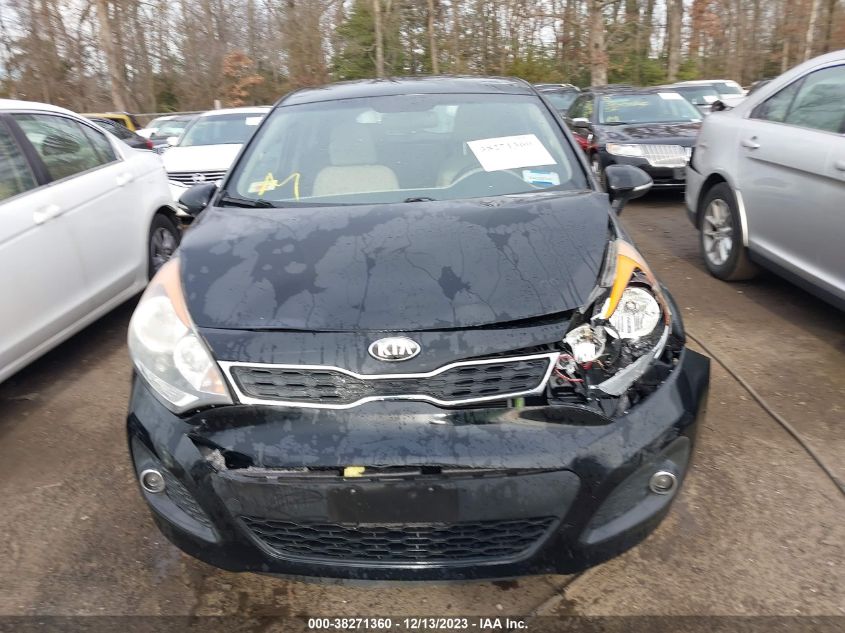 2013 KIA RIO EX - KNADN5A3XD6198627