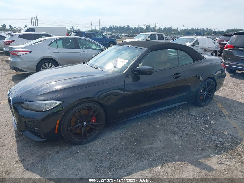 VIN WBA23AT07MCG90898 2021 BMW 430I