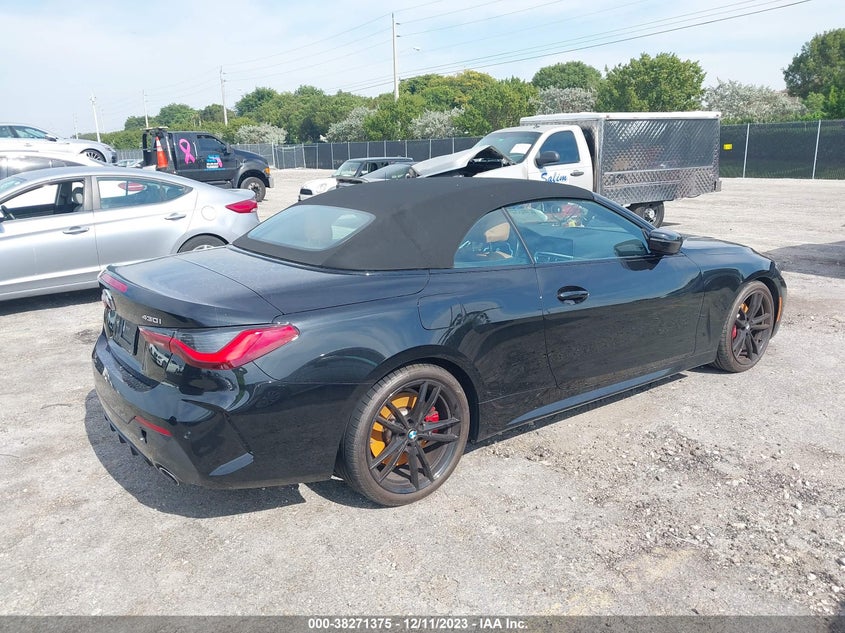 VIN WBA23AT07MCG90898 2021 BMW 430I