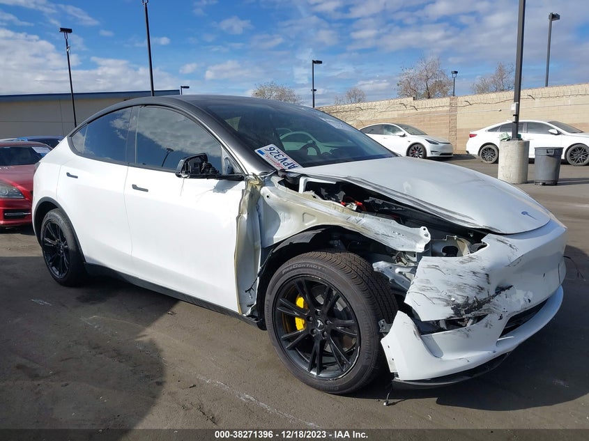 VIN 5YJYGDEE8MF217264 2021 TESLA MODEL Y LONG RANGE DUAL MOTOR ALL-WHEEL DRIVE