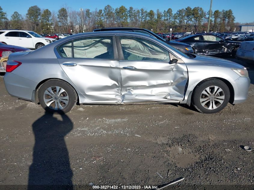 2013 HONDA ACCORD LX - 1HGCR2F39DA066404