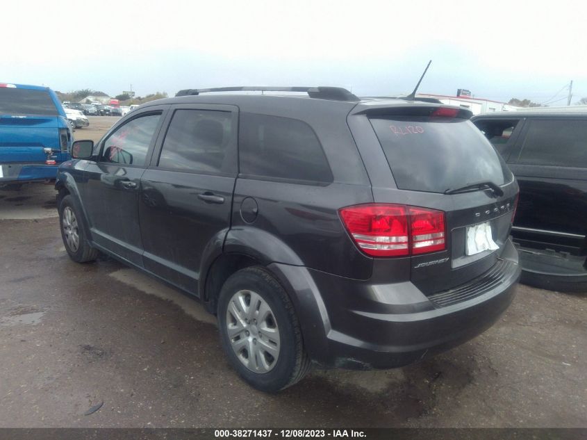2017 DODGE JOURNEY SE - 3C4PDCAB9HT551238