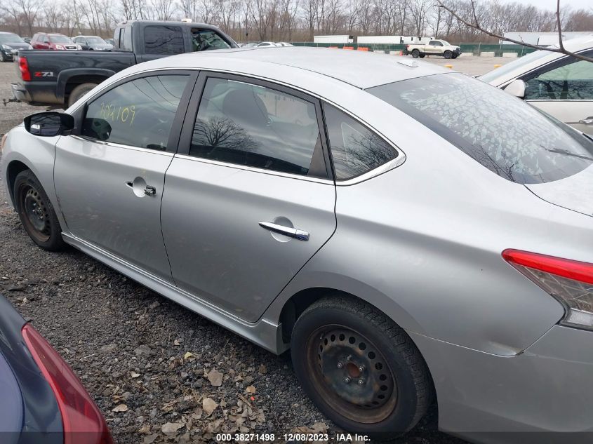 2015 NISSAN SENTRA S/SV/SR/SL - 3N1AB7APXFY284404