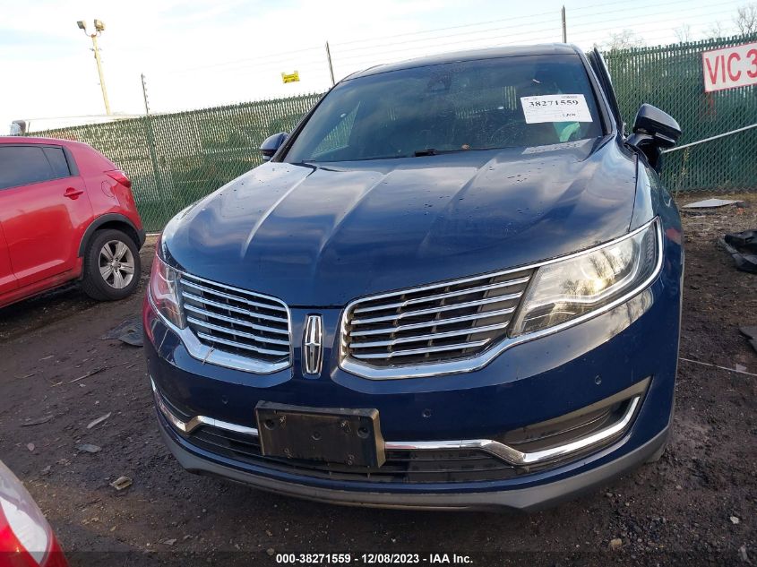 2018 LINCOLN MKX RESERVE - 2LMPJ8LR2JBL31876