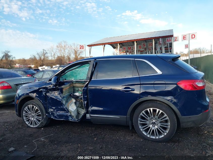 2018 LINCOLN MKX RESERVE - 2LMPJ8LR2JBL31876