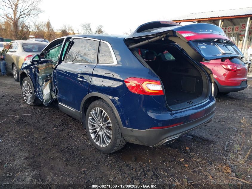 2018 LINCOLN MKX RESERVE - 2LMPJ8LR2JBL31876