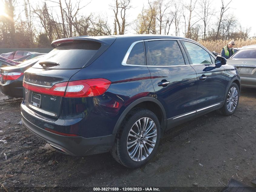 2018 LINCOLN MKX RESERVE - 2LMPJ8LR2JBL31876