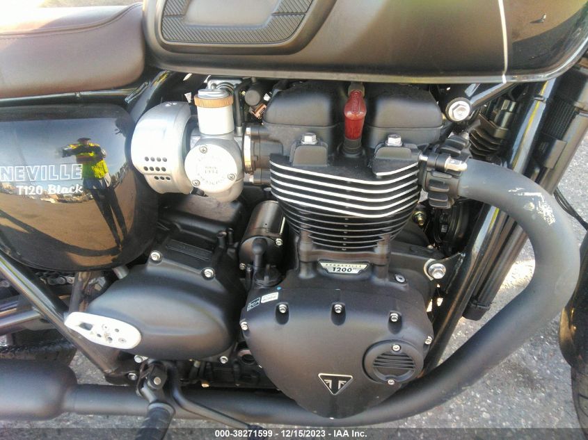 2023 TRIUMPH MOTORCYCLE BONNEVILLE T120/BLACK - SMTD40HLXPTBC2491