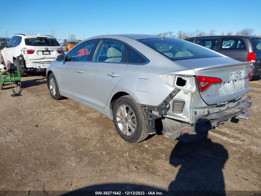 2015 HYUNDAI SONATA SE - 5NPE24AF3FH138654
