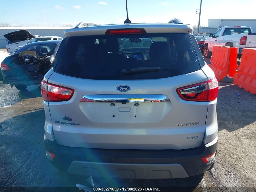 VIN MAJ6S3KL7KC297790 2019 FORD ECOSPORT TITANIUM