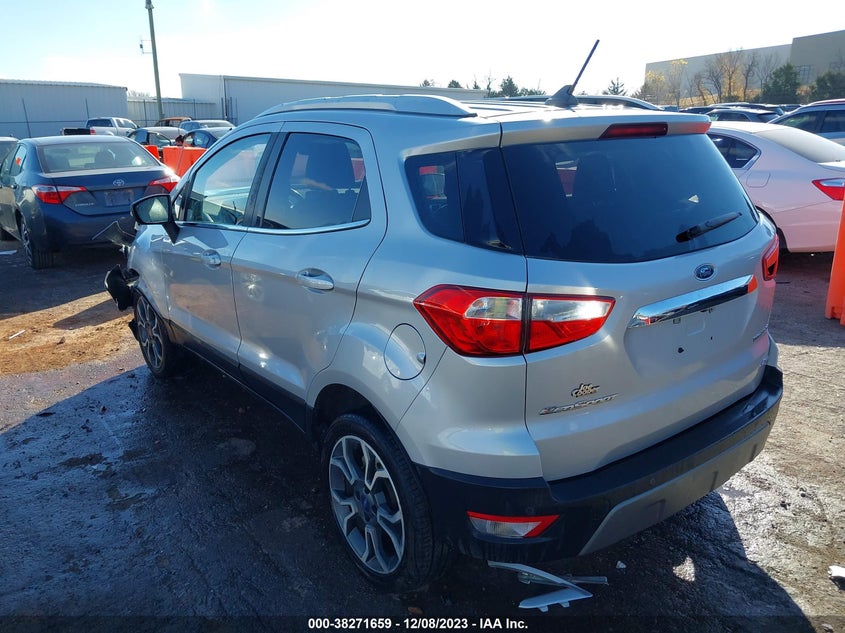 VIN MAJ6S3KL7KC297790 2019 FORD ECOSPORT TITANIUM