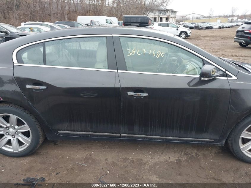 2013 BUICK LACROSSE LEATHER GROUP - 1G4GC5E30DF200509