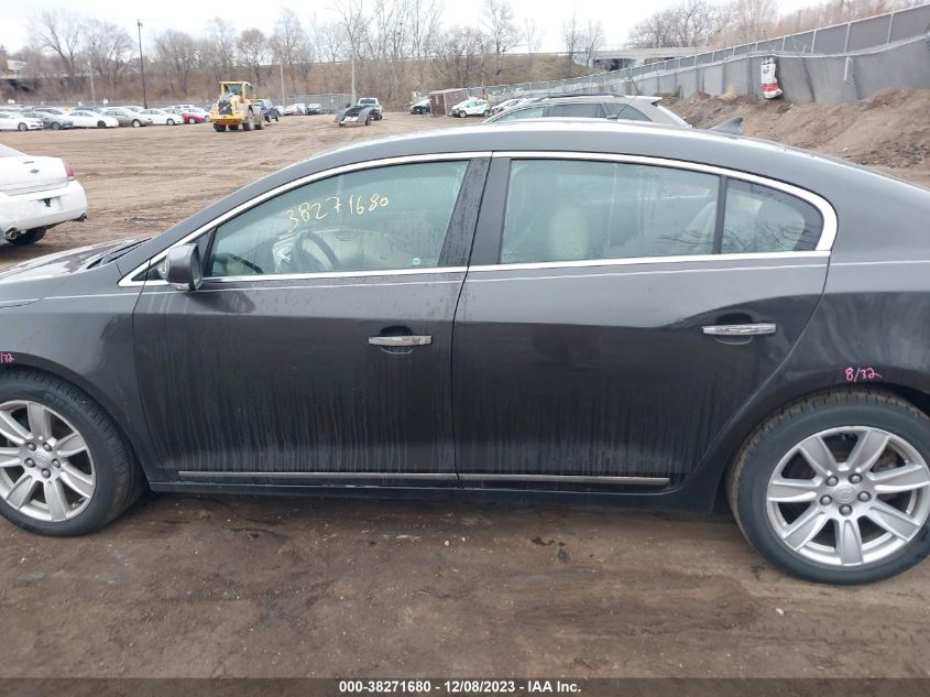 2013 BUICK LACROSSE LEATHER GROUP - 1G4GC5E30DF200509