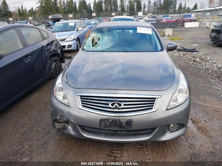 2013 INFINITI G37X - JN1CV6AR6DM358770