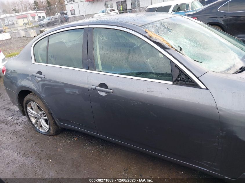 2013 INFINITI G37X - JN1CV6AR6DM358770