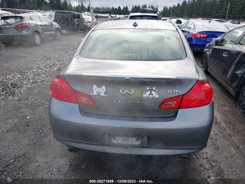 2013 INFINITI G37X - JN1CV6AR6DM358770