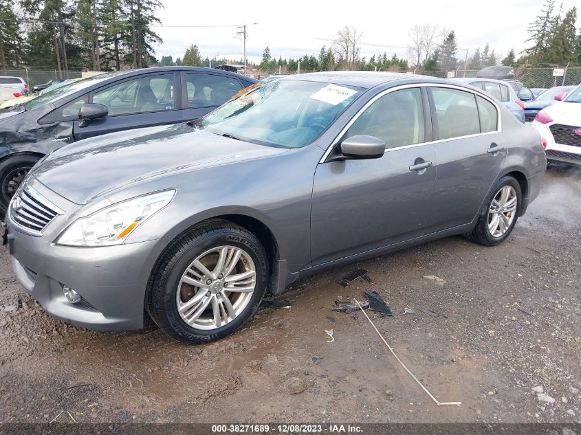 2013 INFINITI G37X - JN1CV6AR6DM358770