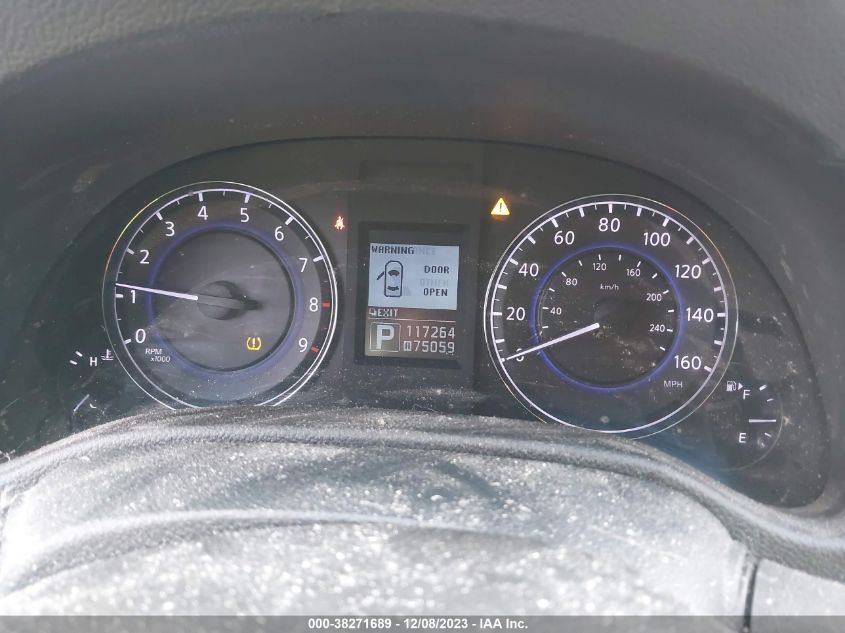 2013 INFINITI G37X - JN1CV6AR6DM358770