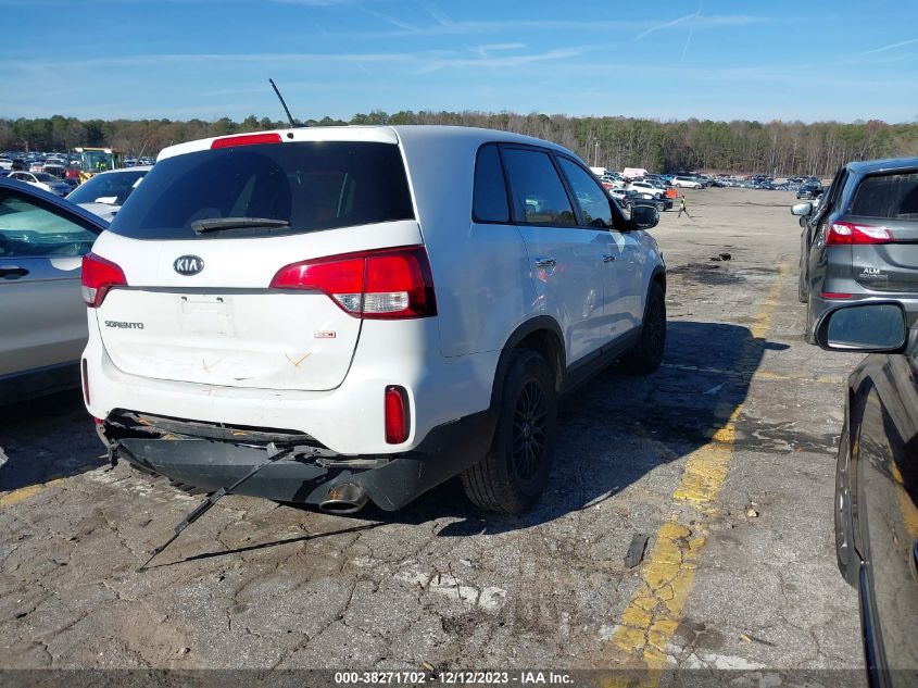 2015 KIA SORENTO LX - 5XYKT3A66FG628619