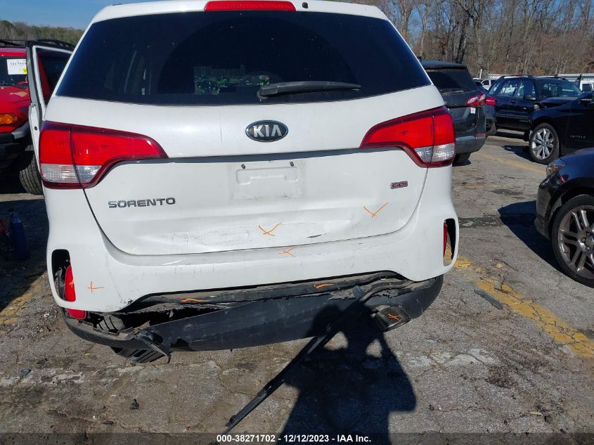 2015 KIA SORENTO LX - 5XYKT3A66FG628619