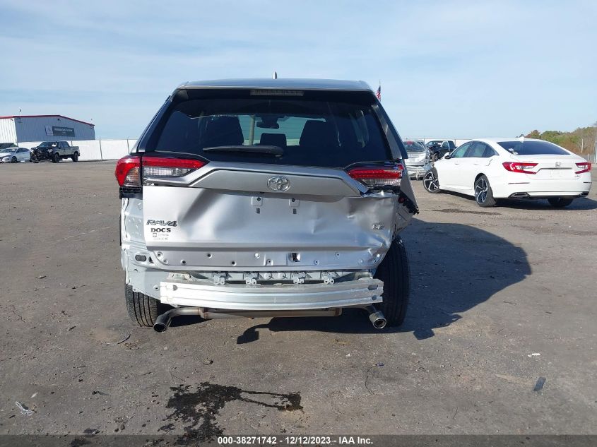 2022 TOYOTA RAV4 LE - 2T3H1RFV7NC198281