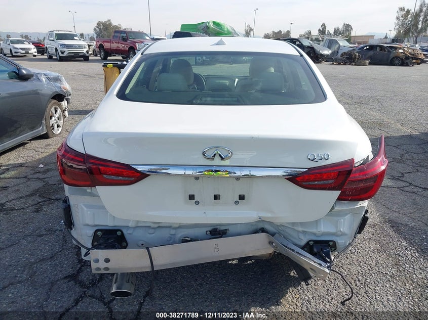 VIN JN1EV7BP5MM705601 2021 INFINITI Q50 3.0T LUXE