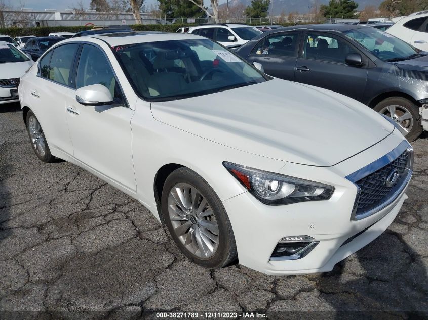 2021 INFINITI Q50 3.0T LUXE - JN1EV7BP5MM705601