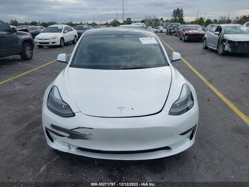 2022 TESLA MODEL 3 REAR-WHEEL DRIVE - 5YJ3E1EA9NF240873