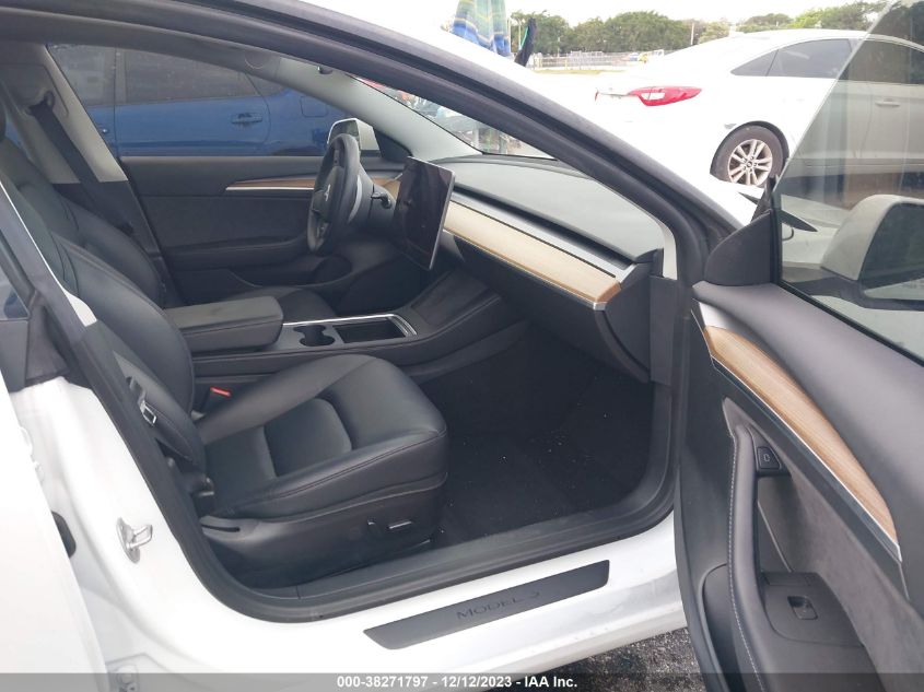 2022 TESLA MODEL 3 REAR-WHEEL DRIVE - 5YJ3E1EA9NF240873