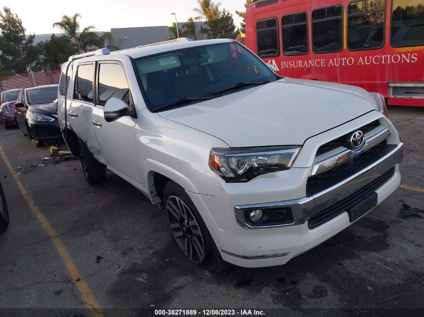 2016 TOYOTA 4RUNNER LIMITED - JTEZU5JR2G5112376
