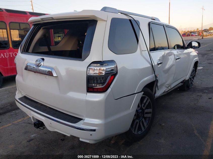 2016 TOYOTA 4RUNNER LIMITED - JTEZU5JR2G5112376
