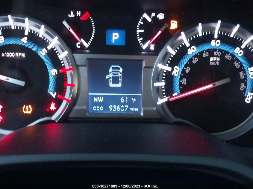 2016 TOYOTA 4RUNNER LIMITED - JTEZU5JR2G5112376