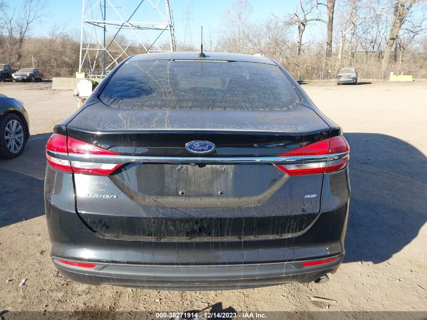 2017 FORD FUSION SE - 3FA6P0H77HR395108