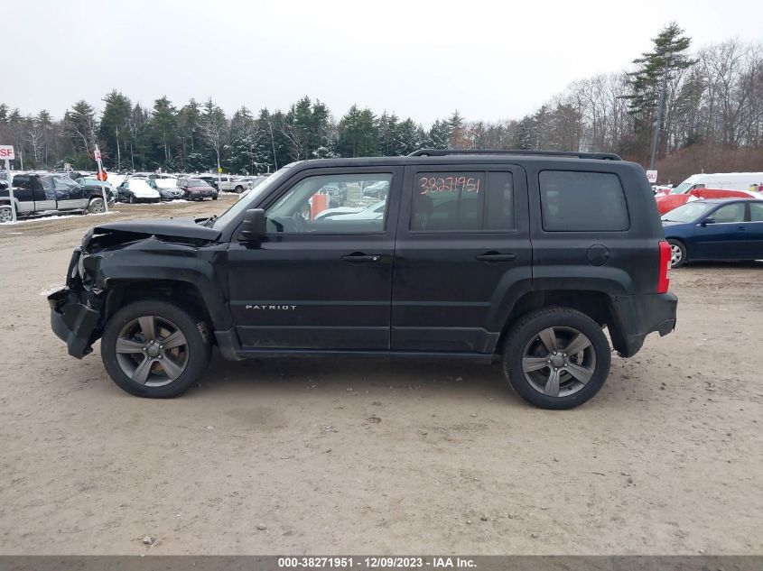 2015 JEEP PATRIOT LATITUDE - 1C4NJRFB3FD396586