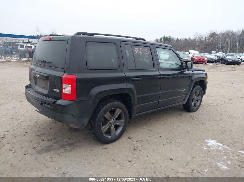2015 JEEP PATRIOT LATITUDE - 1C4NJRFB3FD396586