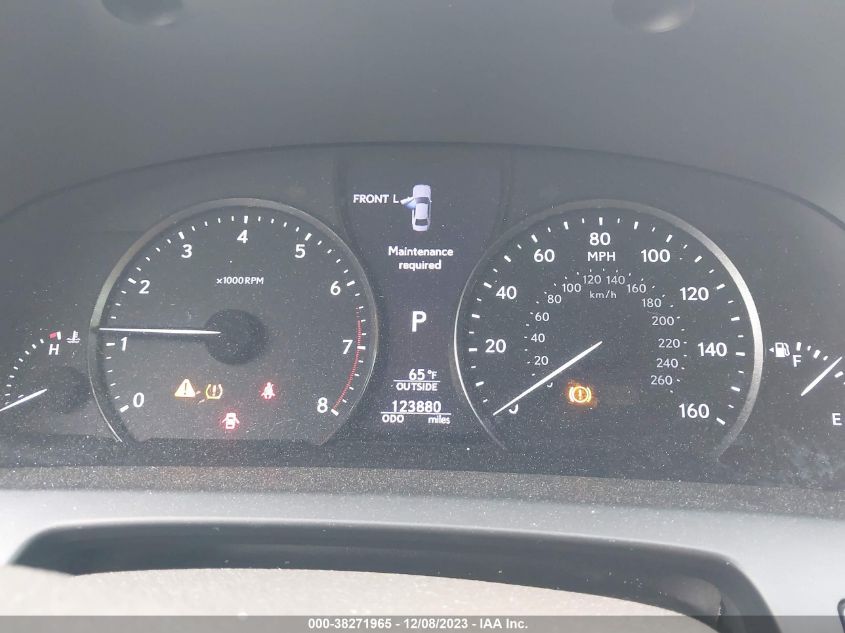 2013 LEXUS LS 460 L - JTHGL5EF8D5050104