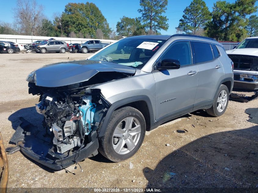 2022 JEEP COMPASS LATITUDE - 3C4NJCBB5NT188477