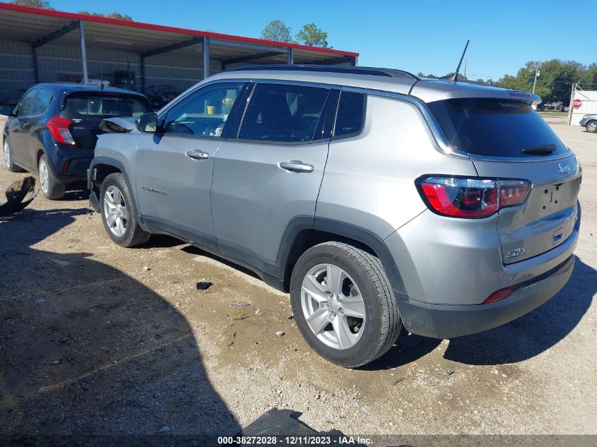 2022 JEEP COMPASS LATITUDE - 3C4NJCBB5NT188477