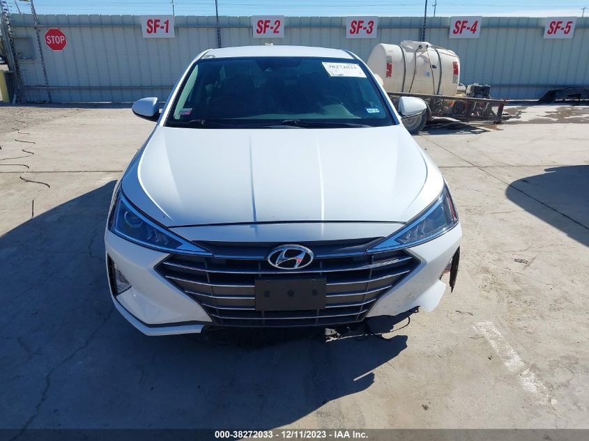 2019 HYUNDAI ELANTRA SEL - 5NPD84LF6KH484599