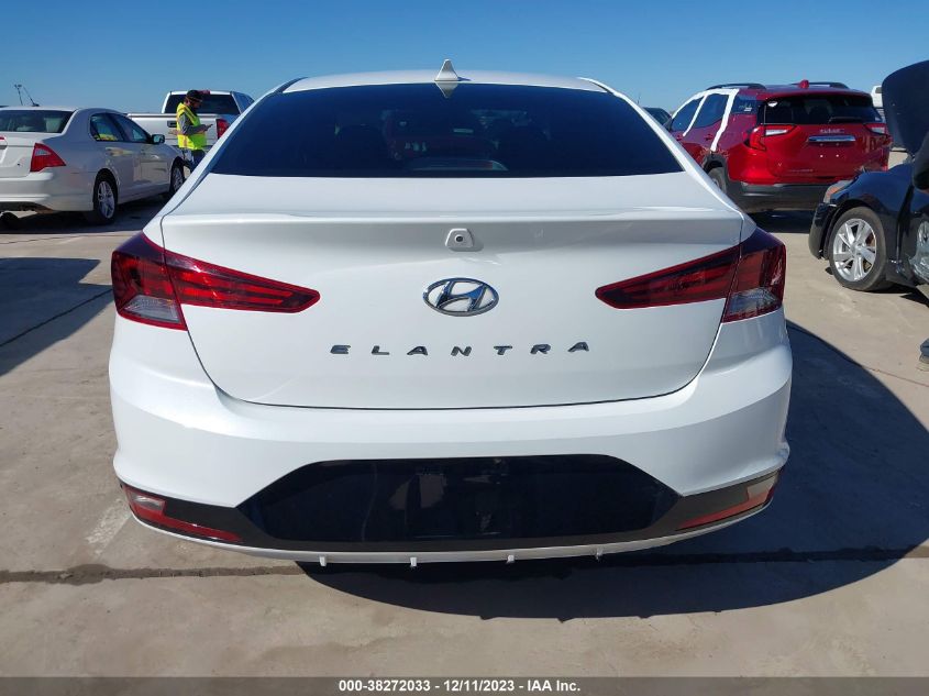 2019 HYUNDAI ELANTRA SEL - 5NPD84LF6KH484599