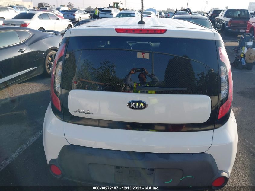 2015 KIA SOUL BASE - KNDJN2A28F7206362