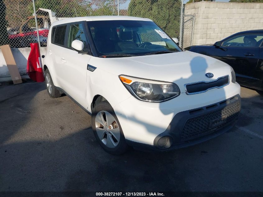 2015 KIA SOUL BASE - KNDJN2A28F7206362